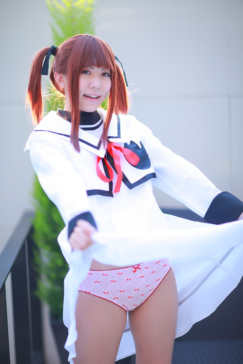 [Cosplay] Hot Maho Shojo Lyrical Nanoha 女优制服